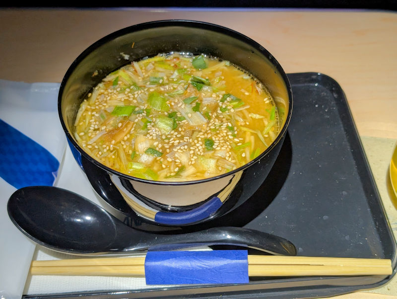 ANAビジネスクラス機内食