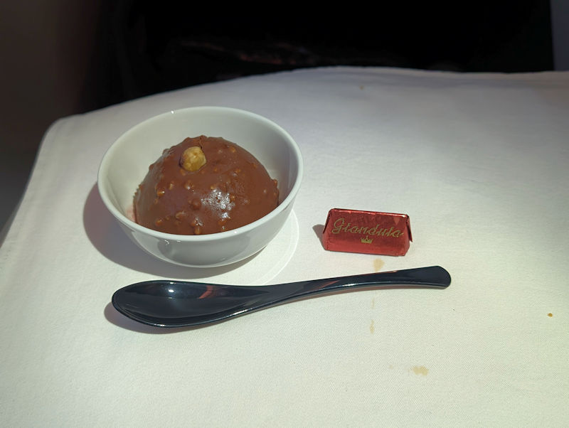 ANAビジネスクラス機内食