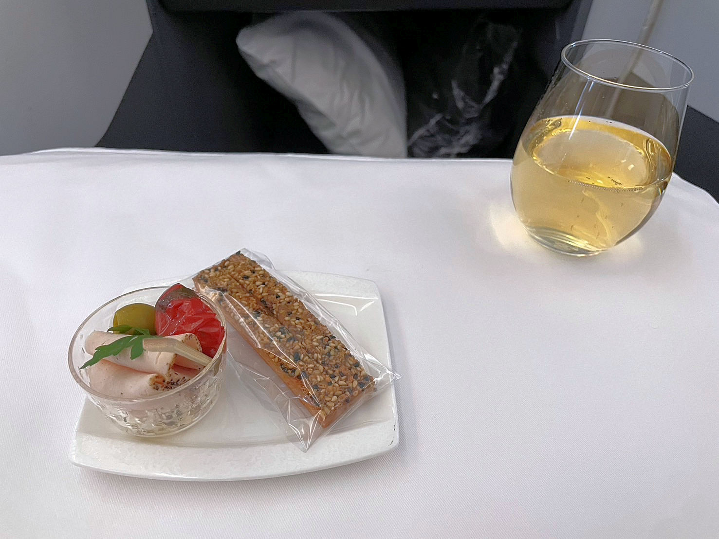 ANAビジネスクラス機内食