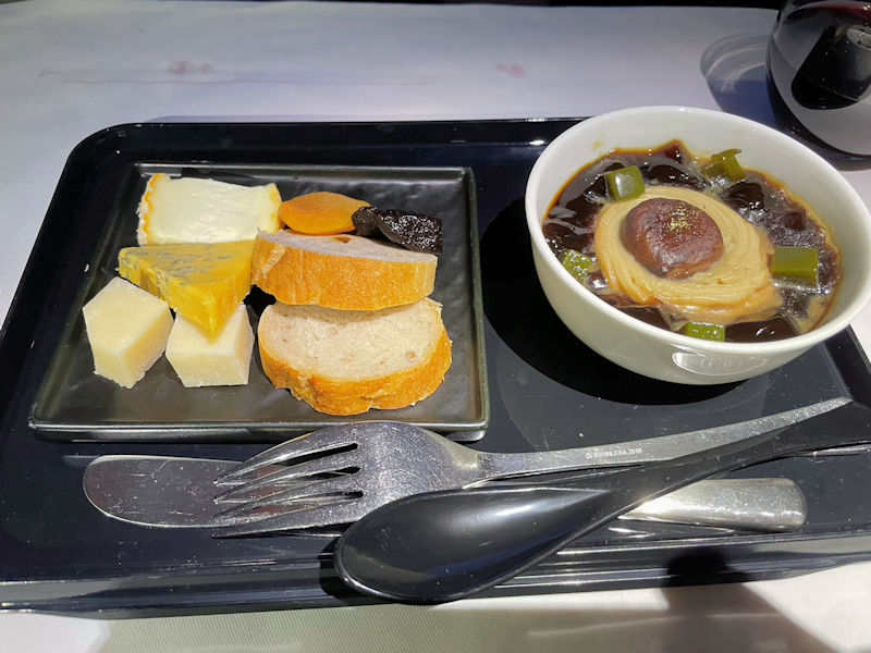 ANAビジネスクラス機内食