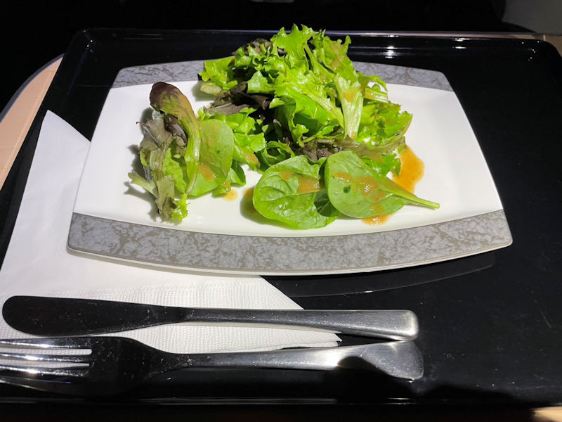 ANAビジネスクラス機内食