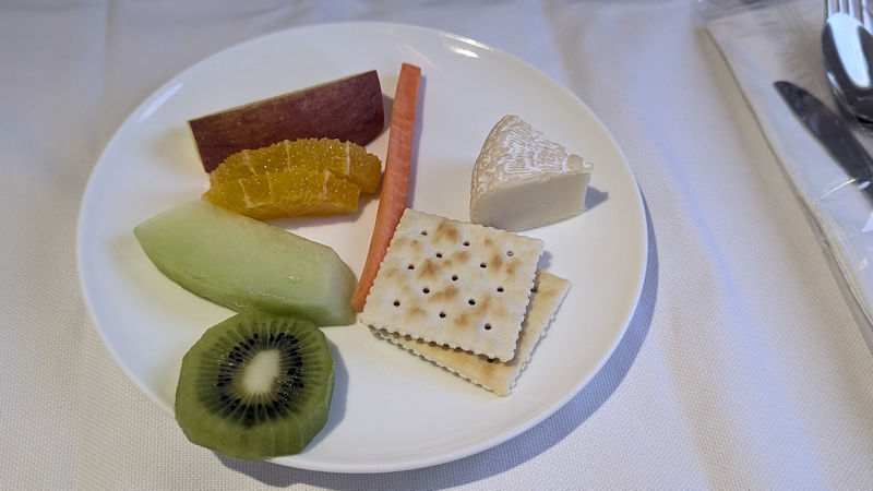 ベトナム航空ビジネスクラス機内食
デザート