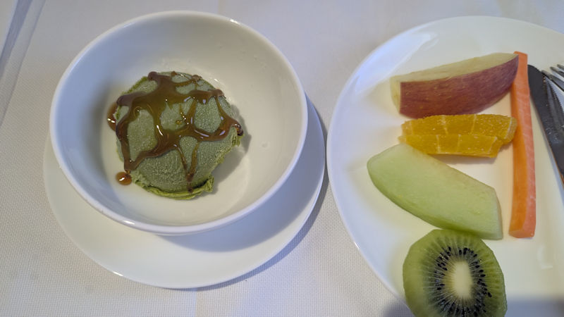 ベトナム航空ビジネスクラス機内食
デザート